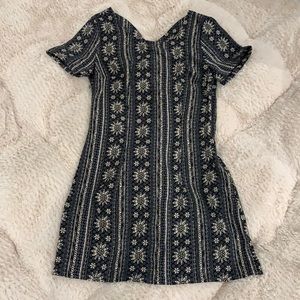 Hollister tribal printed dress